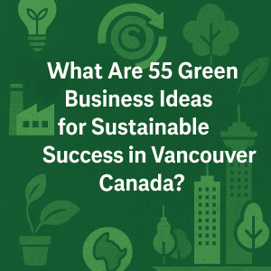 What Are 55 Green Business Ideas for Sustainable Success in Vancouver Canada?