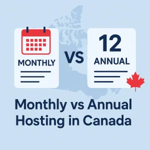 Compare monthly vs annual web hosting plans in Canada. Learn which option offers better value, flexibility, and performance for your website. 