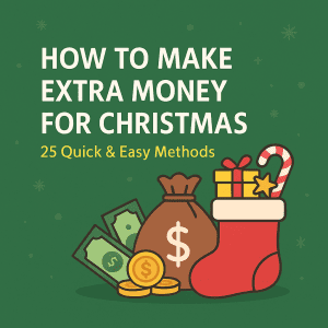 Discover 25 quick and easy ways to make extra money before Christmas. Simple methods to boost your holiday budget and enjoy a stress-free season.